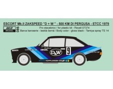 Transkit – Ford Escort Mk.II  1979 Zakspeed „D+W“ # 9 K.Niedzwiedz 